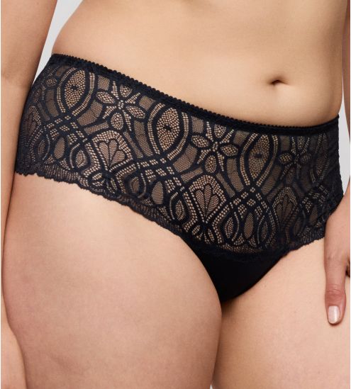Shorty dentelle bleue Salerno Midnight Blue