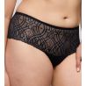 Shorty dentelle bleue Salerno Midnight Blue