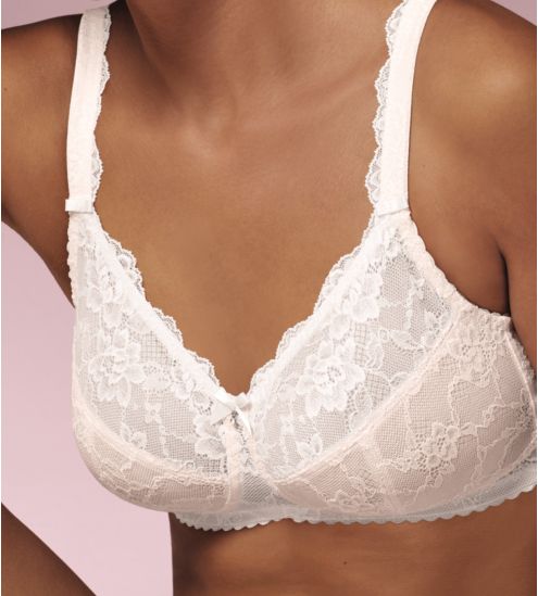 White Crystal Bra Fitting...