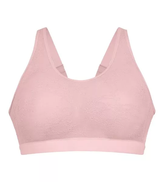 Soutien gorge pour prothèses Essential Lace Bois De Rose