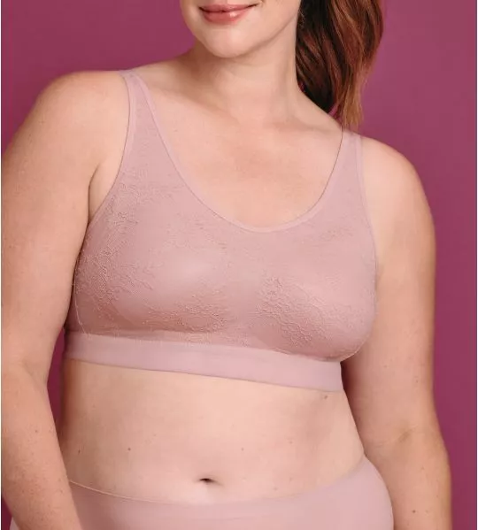 Soutien gorge pour prothèses Essential Lace Bois De Rose