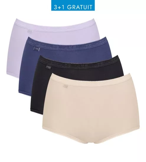 Set von 4 Sloggi Basic +...