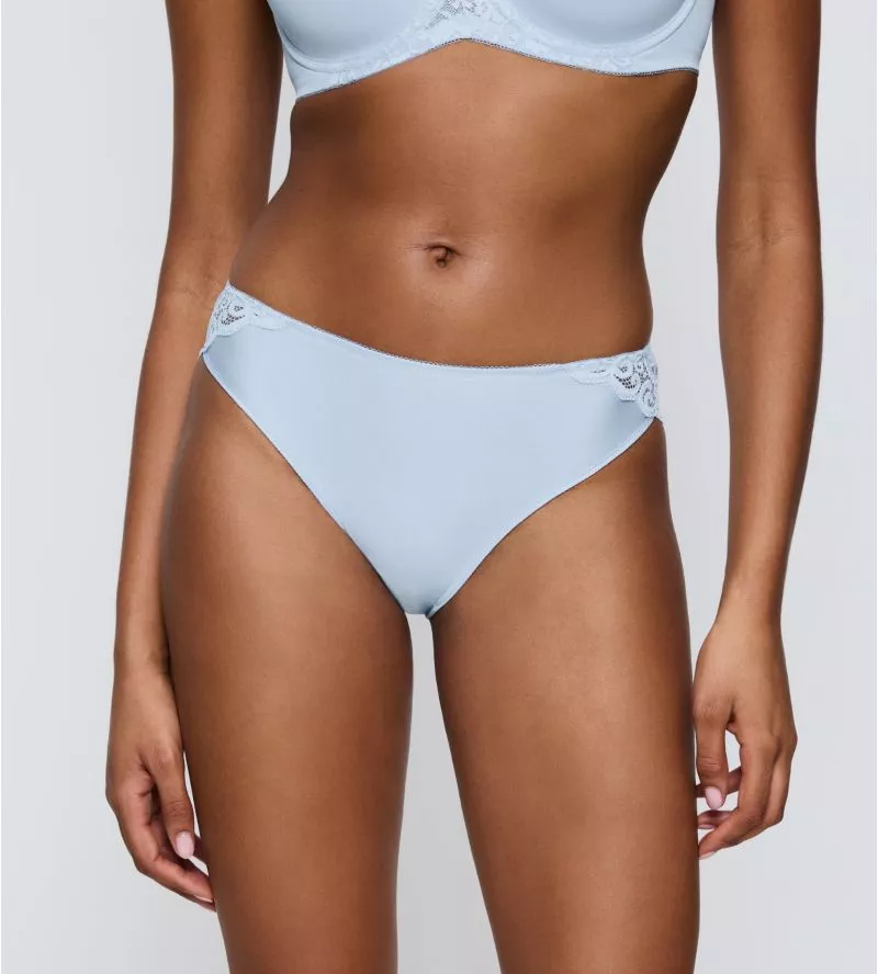 Culotte tai bleue avec dentelle Amourette Ice