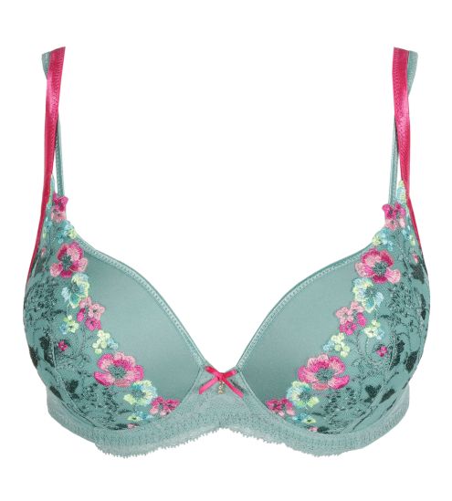 Soutien gorge à coques vert d'eau Lizelot Bali Green