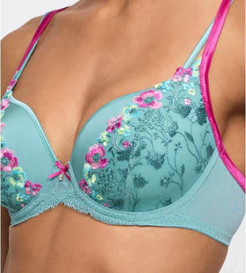 Soutien gorge à coques vert d'eau Lizelot Bali Green