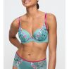 Soutien gorge à coques vert d'eau Lizelot Bali Green