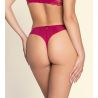 String soie rouge Carmin Splendeur Soie