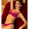Slip Séduction soie rouge Carmin Splendeur Soie
