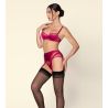 Serre taille rouge Carmin en soie Splendeur Soie