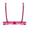 Soutien gorge triangle sans armatures rouge Carmin Splendeur Soie