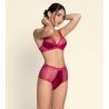 Soutien gorge Glam rouge Carmin Splendeur Soie