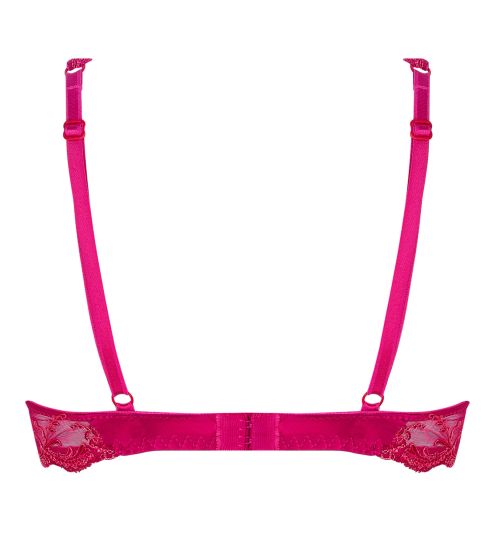 Soutien gorge Glam rouge Carmin Splendeur Soie