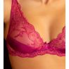 Soutien gorge Glam rouge Carmin Splendeur Soie