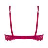 Soutien gorge à coques Splendeur Soie Rouge Carmin