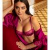 Déshabillé rouge Carmin en soie Splendeur Soie