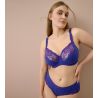Soutien gorge bleu à carreaux armatures (F, G, H) Madison Blueberry Kiss