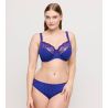 Soutien gorge bleu à carreaux armatures (F, G, H) Madison Blueberry Kiss