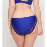 Slip brésilien bleu à carreaux Madison Blueberry Kiss