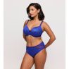 Culotte haute à carreaux bleus Madison Bueberry