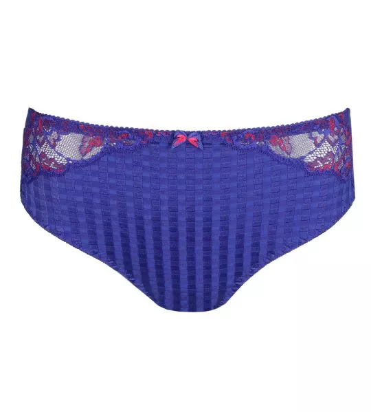 Culotte haute à carreaux bleus Madison Bueberry