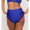 Culotte haute à carreaux bleus Madison Bueberry