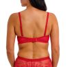Soutien gorge avec armatures rouge en dentelle Sensu Lace Salsa