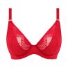 Soutien gorge avec armatures rouge en dentelle Sensu Lace Salsa