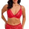 Soutien gorge avec armatures rouge en dentelle Sensu Lace Salsa