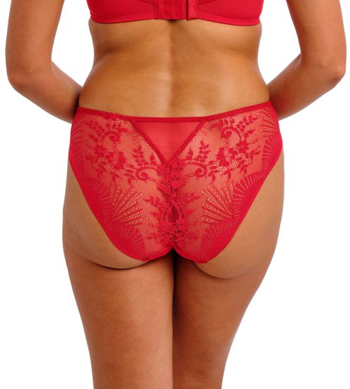 Culotte femme rouge en dentelle Sensu Lace Salsa