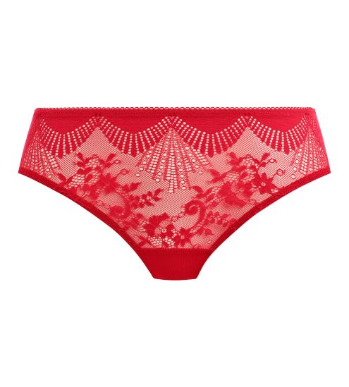 Culotte femme rouge en dentelle Sensu Lace Salsa