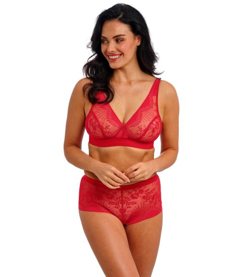 Shorty rouge en dentelle Sensu Lace Salsa