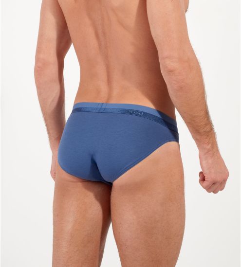 Mini slip uni pour homme Bleu Jeans Classic