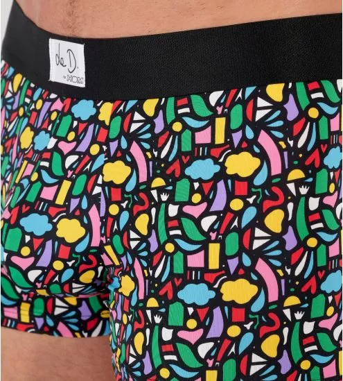 Boxer homme Artiste Le D. Rêveries multicolore