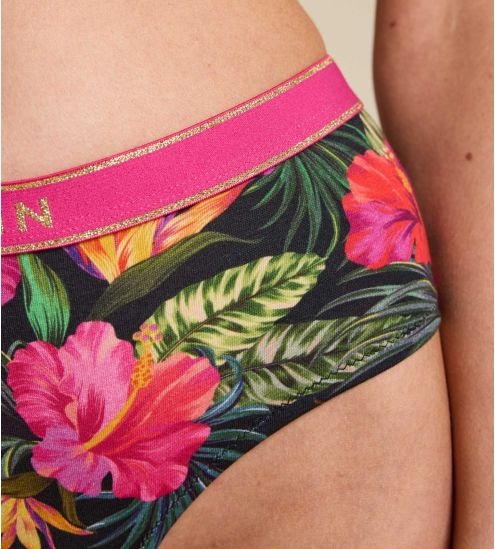 Shorty Maui imprimé floral tropical
