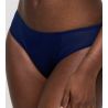 Slip brésilien bleu satiné Knokke Bleu Saphir
