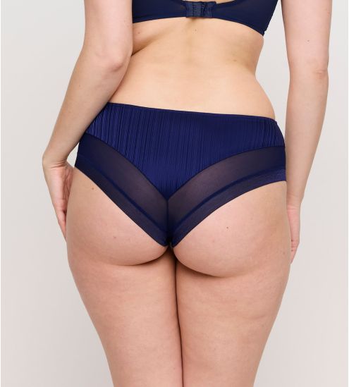 Shorty satiné bleu Knokke Bleu Saphir