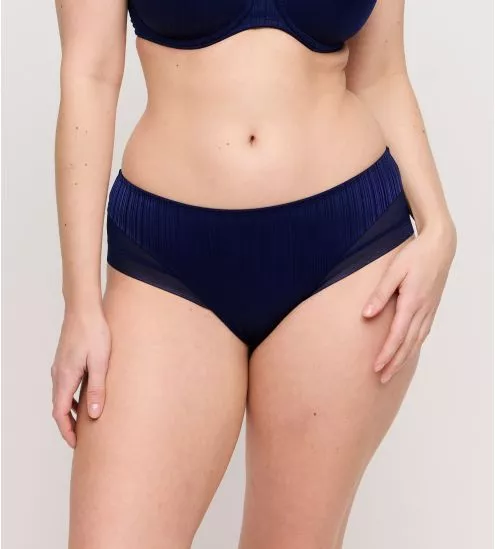 Shorty satiné bleu Knokke Bleu Saphir