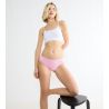 Lot de 3 High Leg Go Crush Bleu/Rose