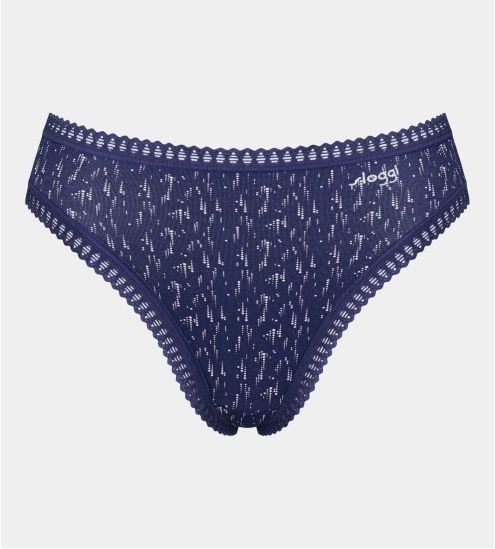 Lot de 3 High Leg Go Crush Bleu/Rose
