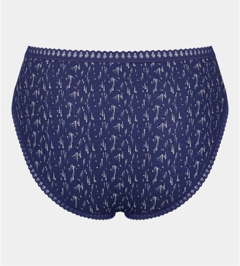 Lot de 3 High Leg Go Crush Bleu/Rose