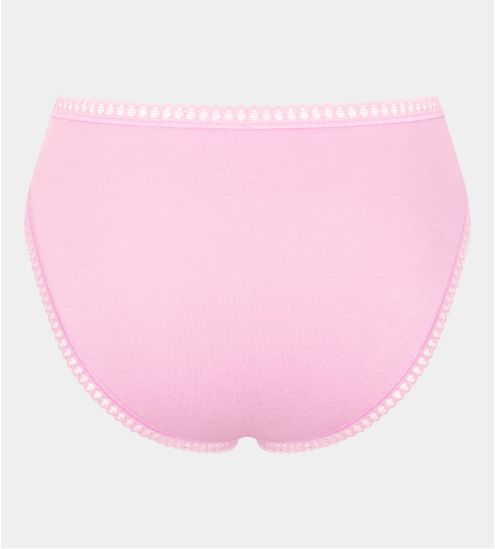 Lot de 3 High Leg Go Crush Bleu/Rose
