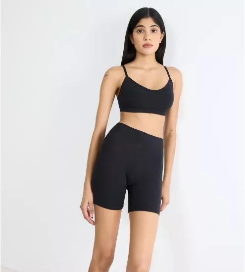 Brassière rembourrée en modal Sloggi Free Evolve Noir