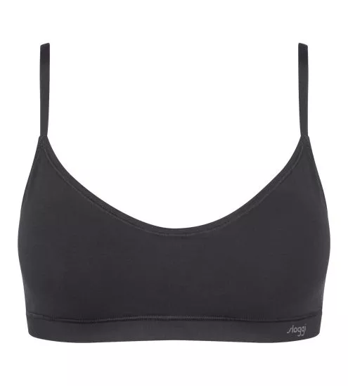 Brassière rembourrée en modal Sloggi Free Evolve Noir