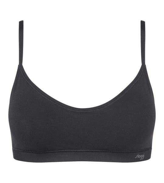 Brassière rembourrée en modal Sloggi Free Evolve Noir