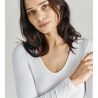 T-shirt manches longues Thermo BLANC 01