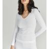 T-shirt manches longues Thermo BLANC 01