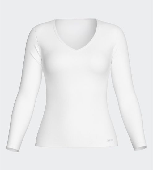 T-shirt manches longues Thermo BLANC 01
