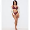 Soutien gorge armatures rouge en dentelle Amourette Charm Sweet Marsala