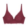 Soutien gorge armatures rouge en dentelle Amourette Charm Sweet Marsala
