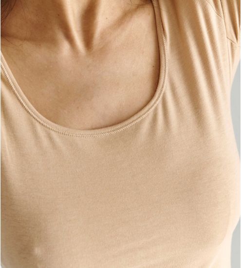 T-shirt femme Thermo beige 144